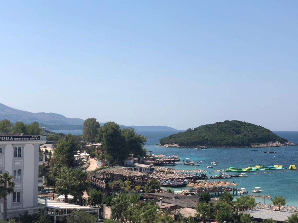 Poseidon Hotel Ksamil Bagian luar foto