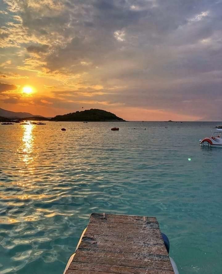 Poseidon Hotel Ksamil Bagian luar foto